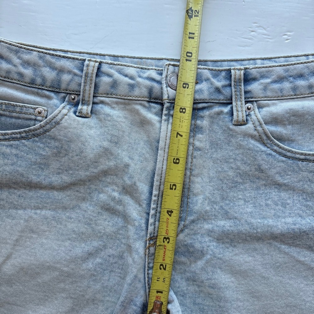 No Boundaries Women 8 Denim Short Bundle 2pk Blue Raw Hem Light Dark Wash Summer - Picture 11 of 12